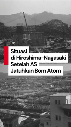 Video Hiroshima-Nagasaki Setelah Serangan Bom Atom AS pada 1945