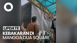 Video Ruko di Mangga Dua Square Kebakaran, Kerugian Ditaksir Rp 20 M