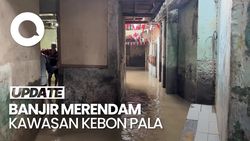 Video: Banjir Merendam Kawasan Kebon Pala Jaktim