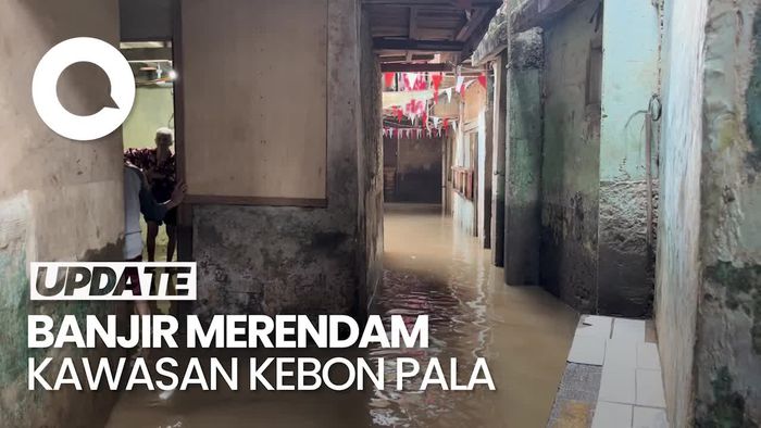 Video: Banjir Merendam Kawasan Kebon Pala Jaktim