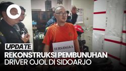 Video: Terkuak Kejinya Syahrama Bunuh Driver Ojol Wanita di Sidoarjo