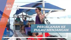 Menjelajahi Pulau Menjangan yang Tidak Berpenghuni di Dekat Karimun Jawa Bersama Artis 
