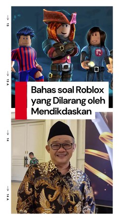Video: Soal Roblox yang Dilarang oleh Mendikdasmen Abdul Muti