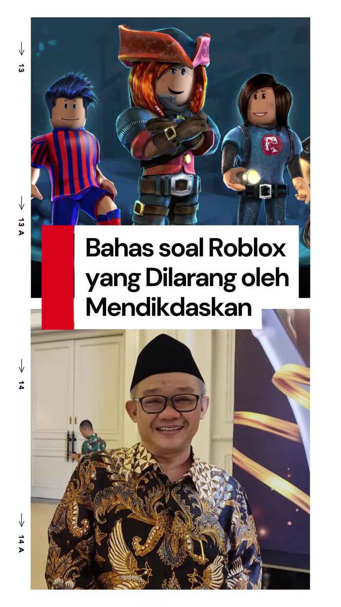 Video: Soal Roblox yang Dilarang oleh Mendikdasmen Abdul Muti