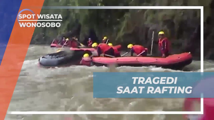 Menghadapi Tantangan dan Tragedi Perahu Terbalik Saat Rafting di Wonosobo  