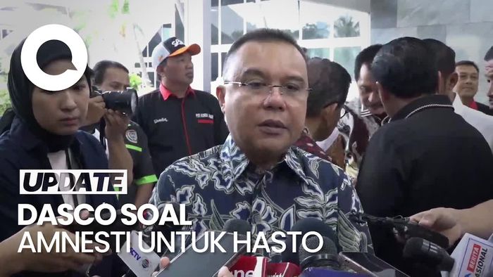 Video: Dasco Nilai Dukungan PDIP Tak Terkait dengan Amnesti Hasto