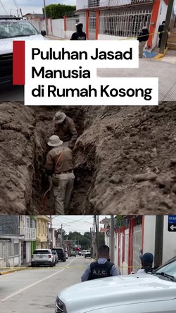 Video: Ngeri! 32 Jasad Manusia Ditemukan di Rumah Kosong Meksiko