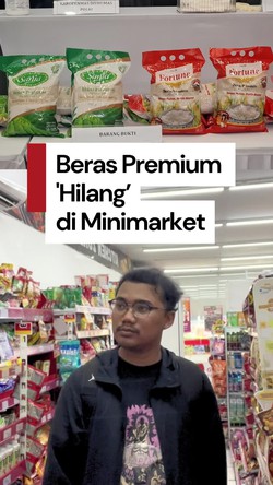 Video: Beras Premium Hilang dari Minimarket gegara Kasus Beras Oplosan?