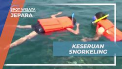 Menikmati Keindahan Laut Saat Snorkeling di Pulau Menjangan Kecil Karimun Jawa  