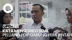 Video Mensesneg Sebut Belum Ada Pembahasan Kursi untuk PDIP di Pemerintahan