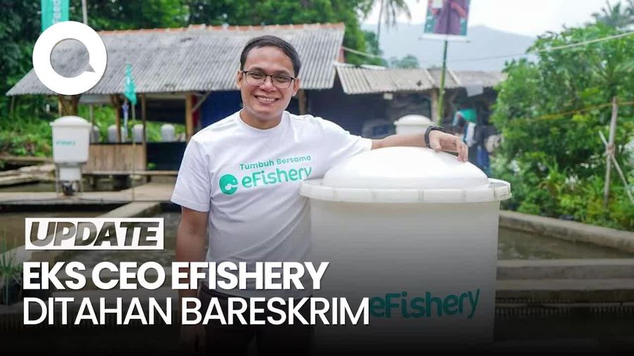 Video: Eks CEO eFishery Ditahan Polisi, Diduga Gelapkan Dana Rp 15 Miliar