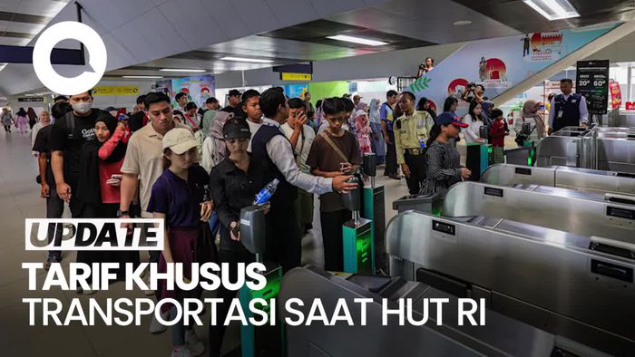 Video: 17 Agustus 2025 Naik TransJ, MRT, LRT Jabodebek Bayar Rp 80 Saja