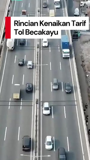 Video: Tarif Tol Becakayu Bakal Naik, Cek Rinciannya di Sini!