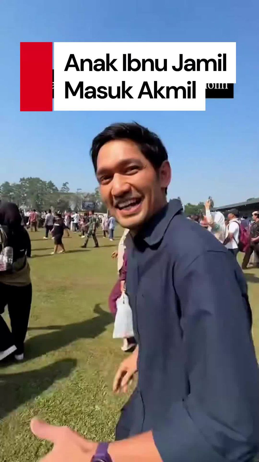 Video: Selamat! Putra Ibnu Jamil Lolos Masuk Akmil