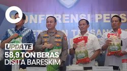 Video: Bareskrim Sita 58,9 Ton Beras dari PT Padi Indonesia Maju