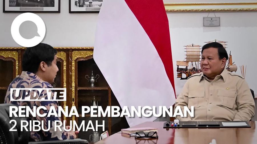Video: Prabowo Perintahkan Maruarar Segera Bangun 2 Ribu Rumah di Papua