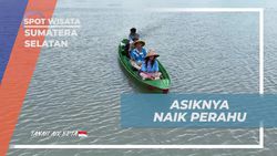Mengikuti Perjalanan Naik Perahu Menuju Tempat Penemuan Purun di Desa Burai Sumatera Selatan  