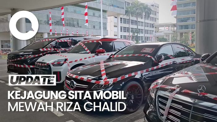 Video: Wujud 5 Mobil Mewah Riza Chalid yang Disita Kejagung