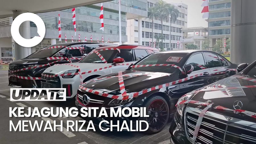 Video: Wujud 5 Mobil Mewah Riza Chalid yang Disita Kejagung
