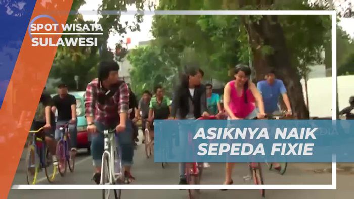 Menikmati Sensasi Berkeliling Pulau Menggunakan Sepeda Fixie di Sulawesi  