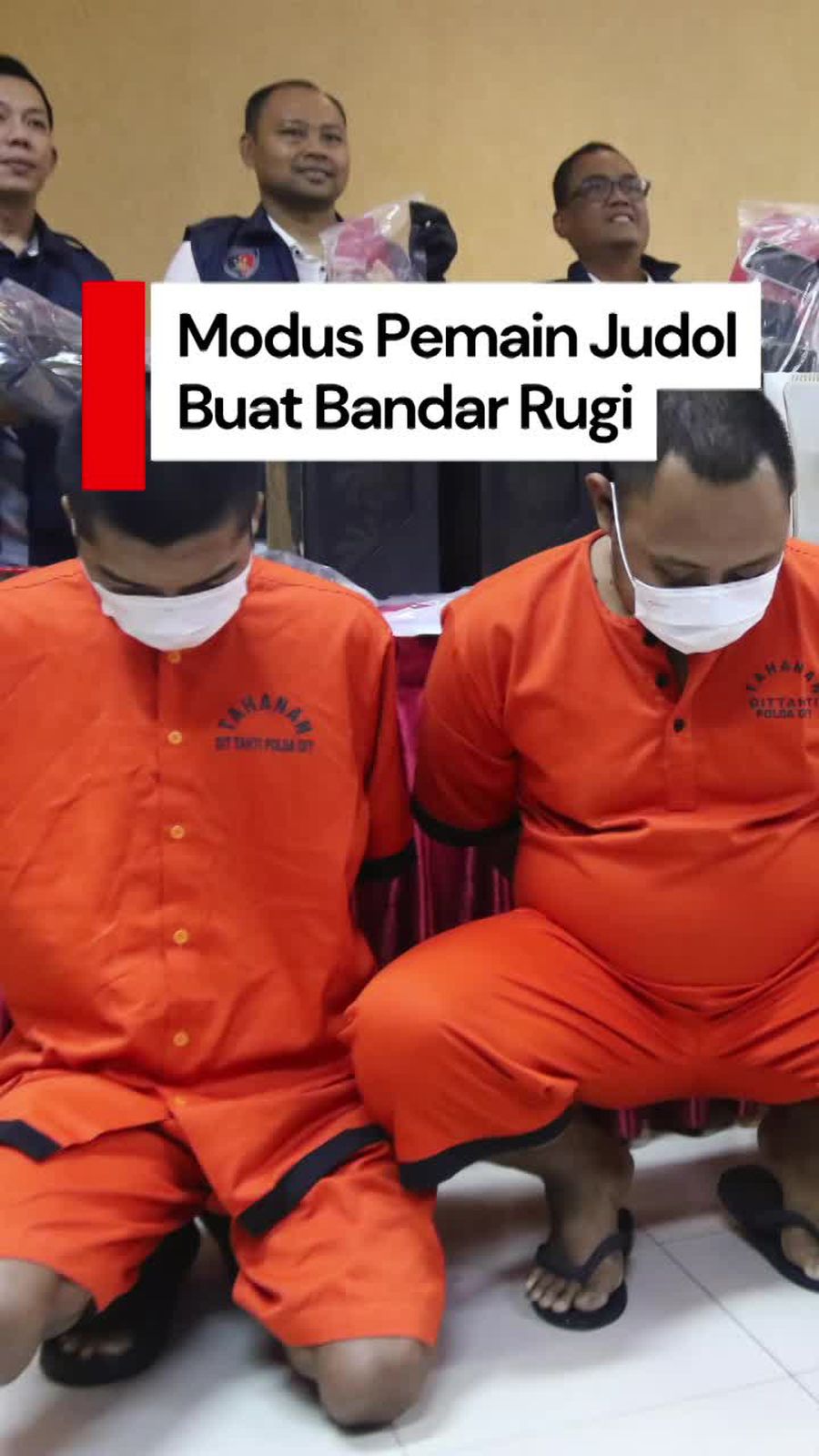 Video: 5 Pemain Judol di DIY Dibekuk, Buat Bandar Rugi-Raup Puluhan Juta