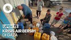 Video: Cerita Warga Gaza Menahan Haus gegara Krisis Air Bersih