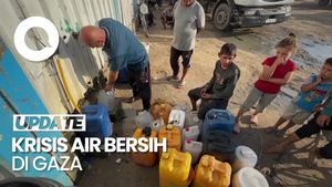 Video: Cerita Warga Gaza Menahan Haus gegara Krisis Air Bersih