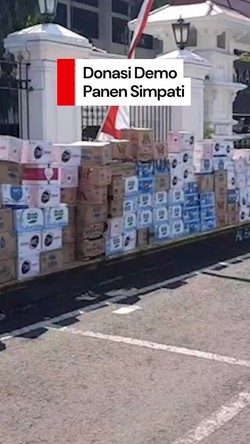Video: Donasi Demo di Pati Panen Simpati Usai Dibubarkan Satpol PP