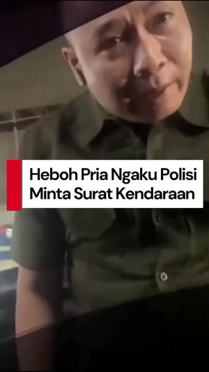 Video Viral Keributan di Mal GI, Pria Ngaku Polisi Minta Surat Kendaraan