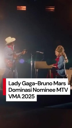 Video: Duo Pelantun Lagu Die With A Smile Kuasai Nominasi MTV VMA 2025