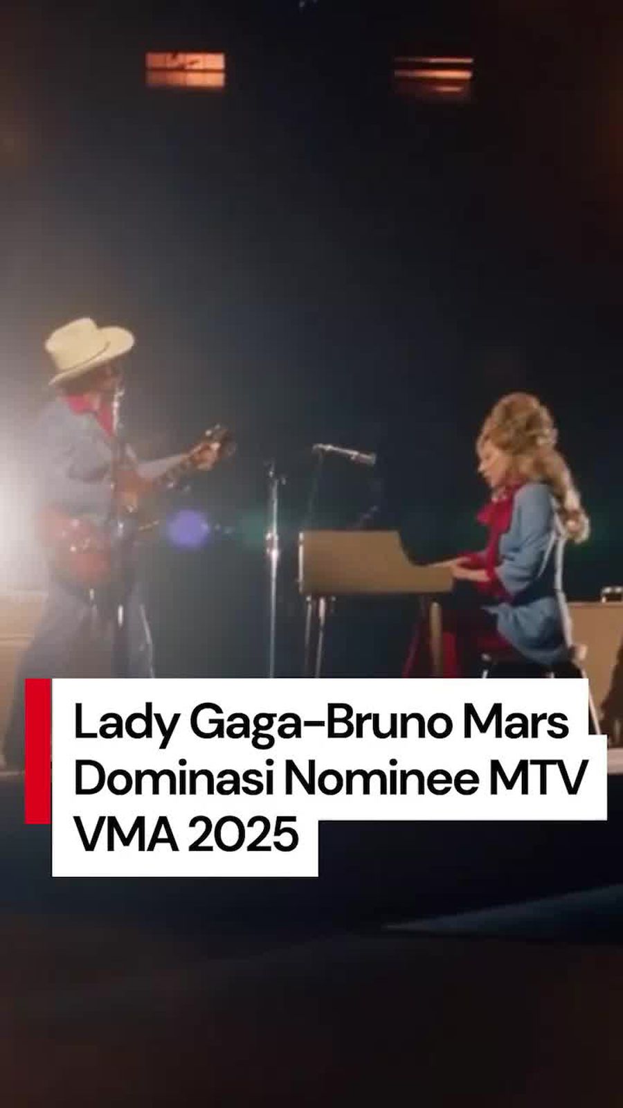 Video: Duo Pelantun Lagu Die With A Smile Kuasai Nominasi MTV VMA 2025