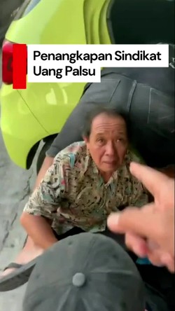 Video: Detik-detik Penangkapan Sindikat Pembuat-Pengedar Uang Palsu di Jateng