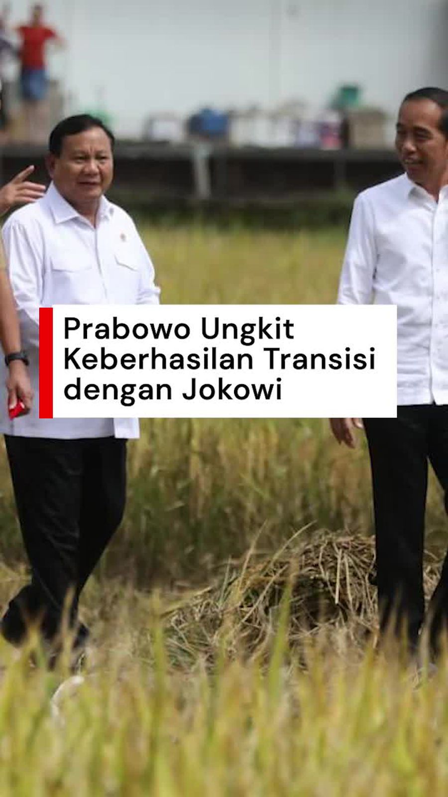  Video Prabowo Bahas Pangan, Ungkit Keberhasilan Transisi dengan Jokowi