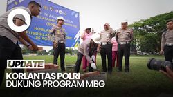 Video: Korlantas Polri Gelar Groundbreaking SPPG, Dukung Program MBG