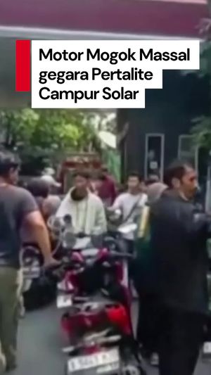 Video: Heboh Pertalite Tercampur Solar Bikin Motor Mogok Massal di Jakbar