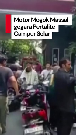 Video: Heboh Pertalite Tercampur Solar Bikin Motor Mogok Massal di Jakbar