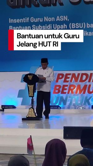 Video: 3 Bantuan untuk Guru Jelang HUT Ke-80 RI 