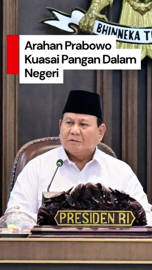 Video Prabowo: Bangsa Kita Akan Aman Jika Kita Kuasai Pangan