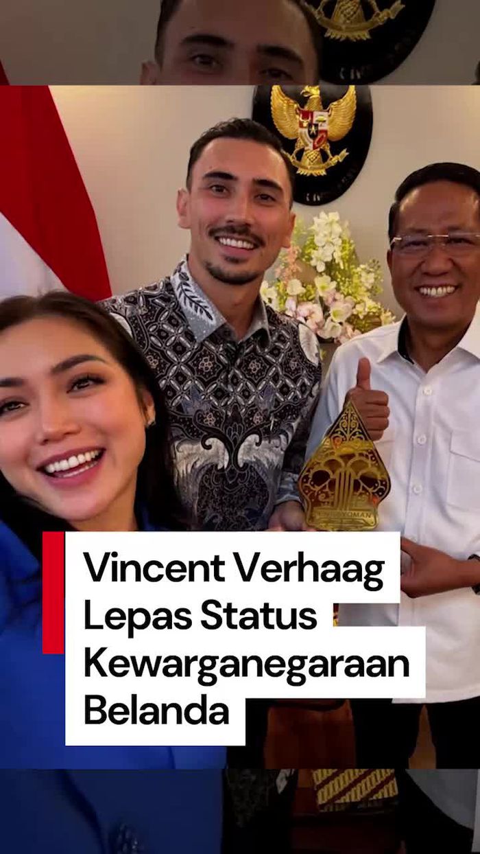 Video: Sah! Vincent Verhaag Resmi Berstatus WNI