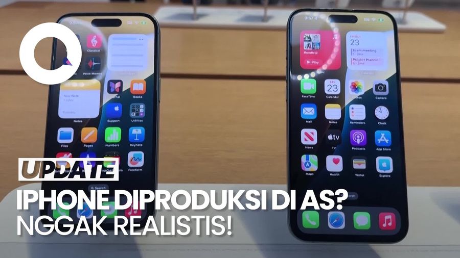 Video Tak Realistis Jika Apple Produksi iPhone di AS, Kenapa?