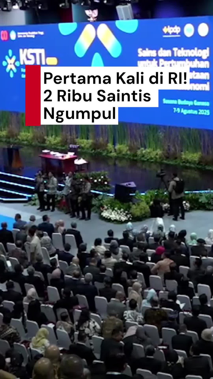 Video: 2 Ribu Saintis Ngumpul di ITB, Hadiri KSTI 2025