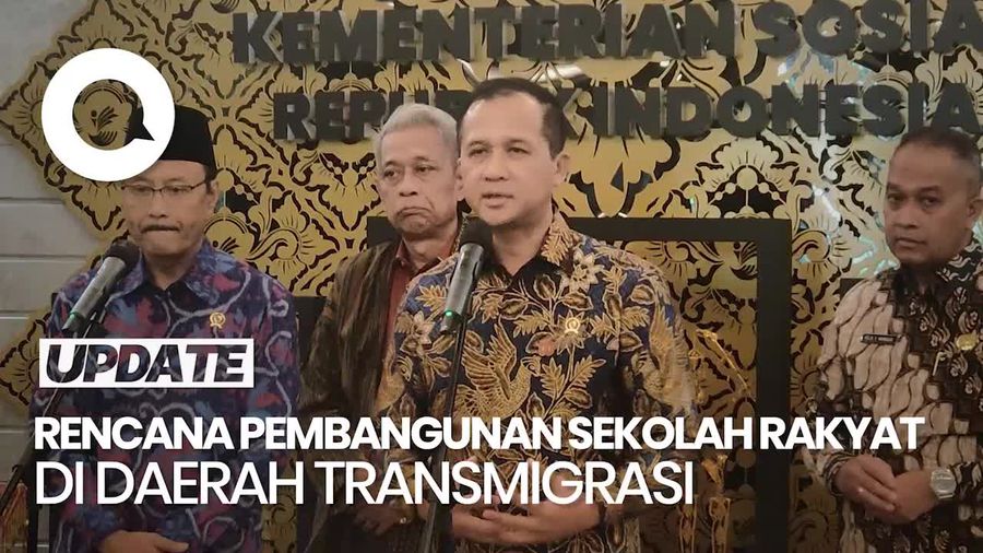 Video: Mentrans Rencanakan Bangun Sekolah Rakyat di Daerah Transmigrasi