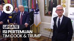 Video Janji-janji Manis CEO Apple Tim Cook kepada Trump