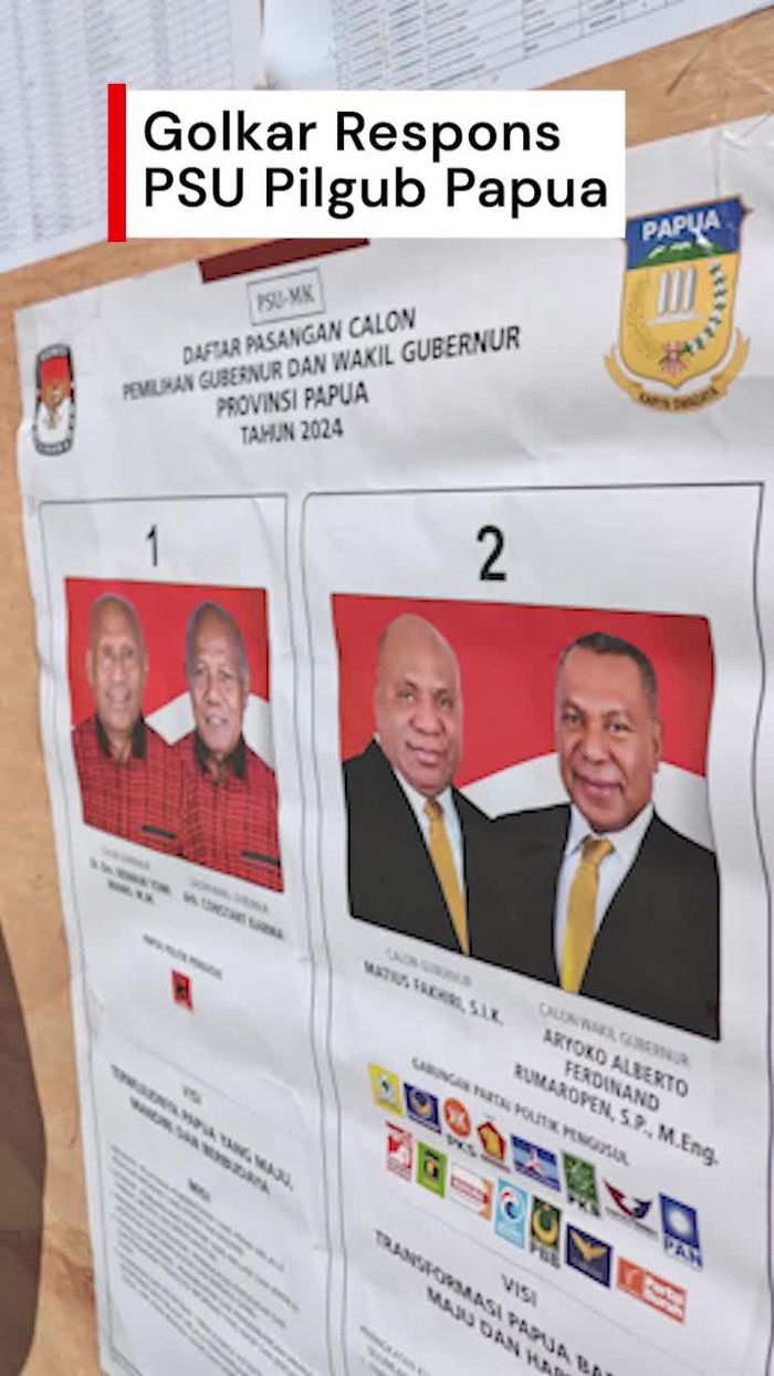 Video Golkar: Selamat Mathius-Aryoko, Insya Allah Bawa Papua Lebih Sejahtera