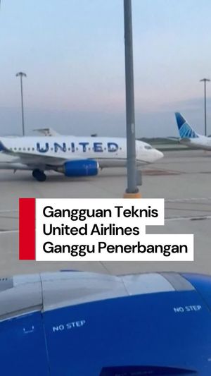 Video: United Airlines Kena Gangguan Sistem, Pesawat-pesawat Batal Terbang