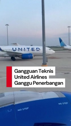 Video: United Airlines Kena Gangguan Sistem, Pesawat-pesawat Batal Terbang