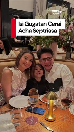 Video: Resmi Bercerai, Begini Nasib Hak Asuh Anak Acha Septriasa