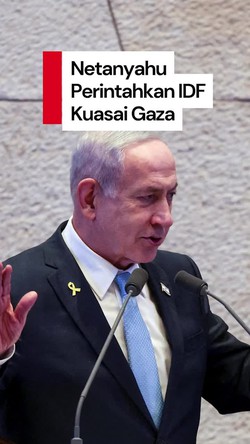 Video Netanyahu: Kabinet Israel Setujui Pencaplokan Gaza!
