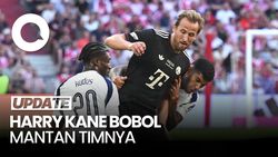 Video Kane Cetak Gol Saat Bayern Lumat Tottenham 4-0