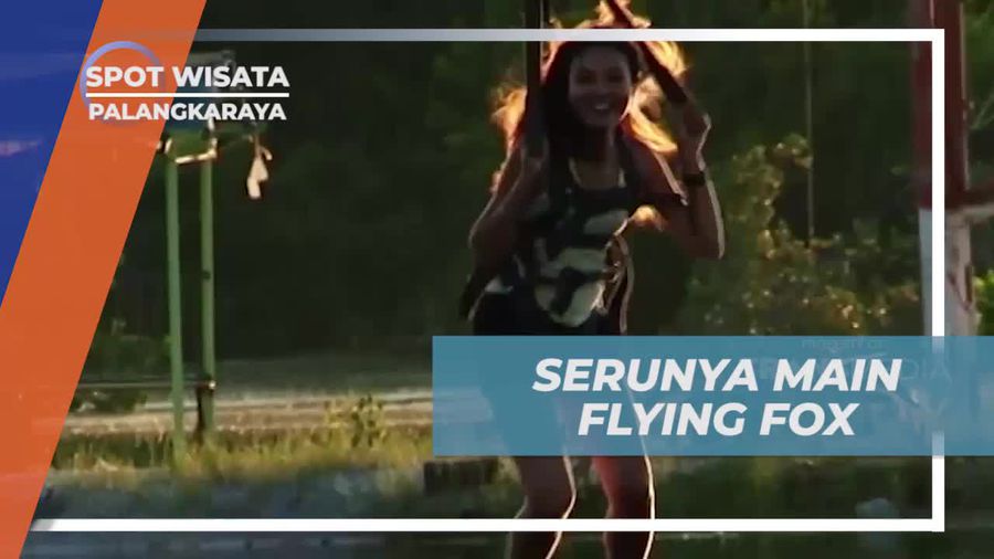 Menikmati Sensasi Seru Meluncur dengan Flying Fox di Palangkaraya  